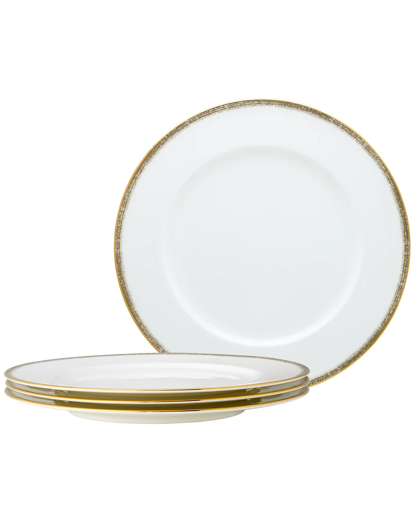 Noritake Haku Set of 4 Dinner Plates, Service For 4