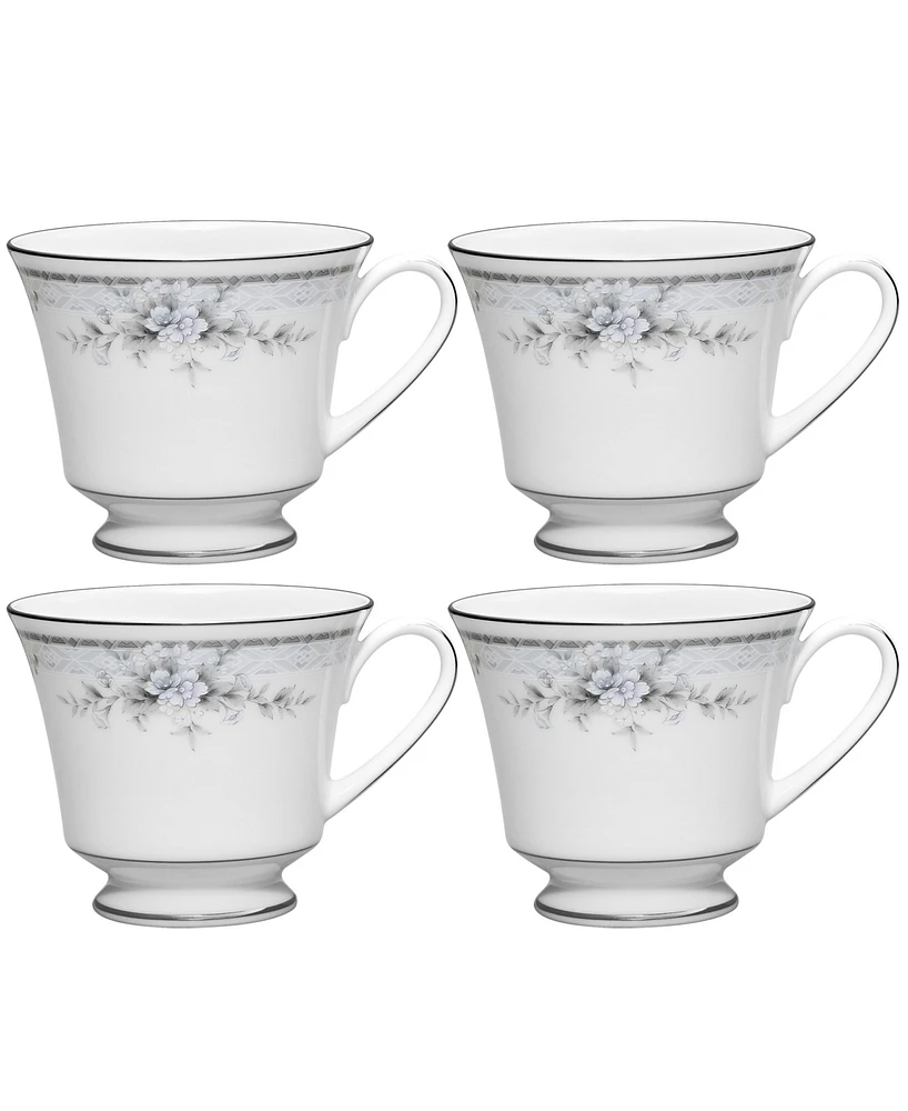 Noritake Sweet Leilani Set of 4 Cups, Service For 4