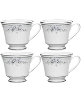 Noritake Sweet Leilani Set of 4 Cups, Service For 4