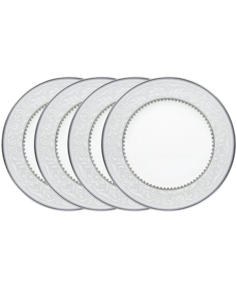 Noritake Brocato Set of 4 Bread & Butter/Appetizer Plates