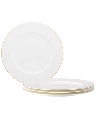 Noritake Accompanist Set of 4 Dinner Plates