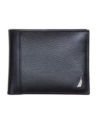 Nautica Men's Bifold Leather Wallet