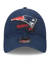 Men's New Era Navy New England Patriots Otc 2022 Sideline 9TWENTY Adjustable Hat