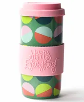 Happy Everything by Laura Johnson Roller Travel Mug, 16 Oz