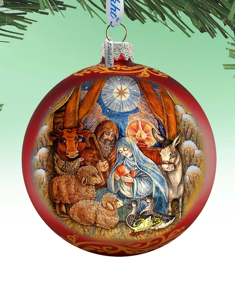 G.DeBrekht the Birth of the Bright Star Holiday Ornament