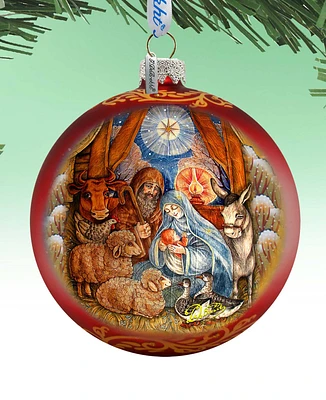 G.DeBrekht the Birth of the Bright Star Holiday Ornament