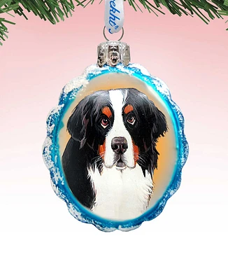 Designocracy Man's Best Friend Rescue Dog Mercury Holiday Ornament