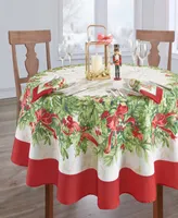 Elrene Holly Traditions Holiday Tablecloth