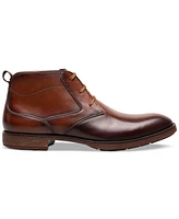 Stacy Adams Men's Kyron Plain Toe Lace Up Chukka Boots