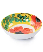 Elama Glossy Ashley 12 Piece Melamine Dinnerware Set, Service for 4