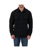 Heat Holders Men's Jax Long Sleeve Solid Shirt Jacket