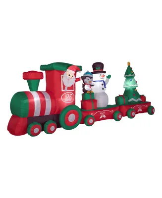 National Tree Company 16' Inflatable Holiday Train