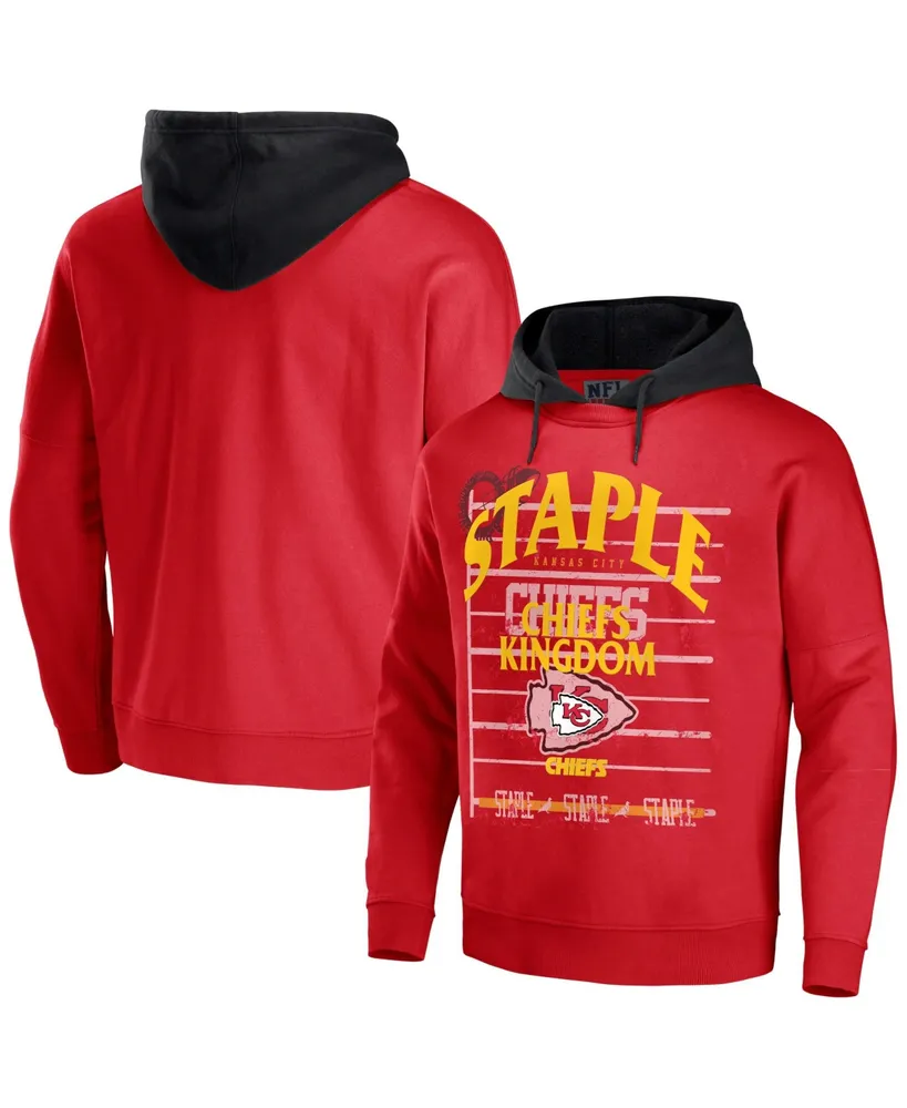 47 Red Kansas City Chiefs Shortstop Pullover Hoodie