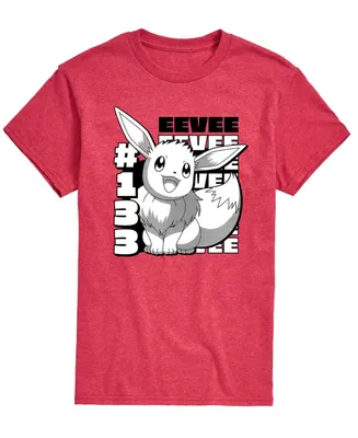 Airwaves Men's Pokemon Eevee Graphic T-shirt