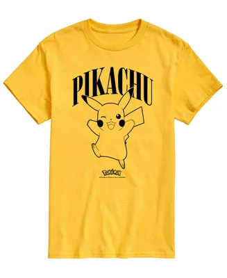 Airwaves Men's Pokemon Pikachu Graphic T-shirt