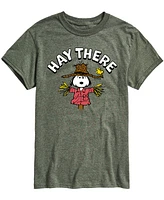 Airwaves Men's Peanuts Hay There T-shirt