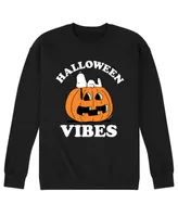 Airwaves Men's Peanuts Halloween Vibes Fleece T-shirt