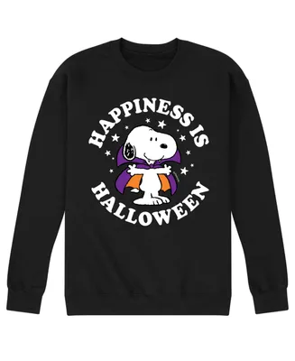 Airwaves Men's Peanuts Happiness Fleece T-shirt