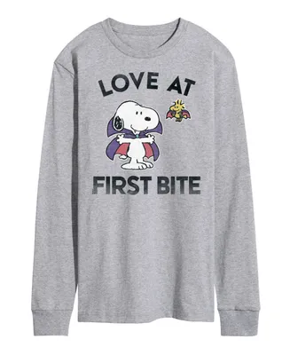 Airwaves Men's Peanuts Love at First Bite T-shirt