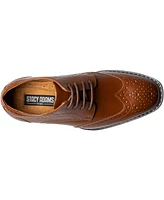 Stacy Adams Big Boys Kaine Jr. Wingtip Oxford Shoes