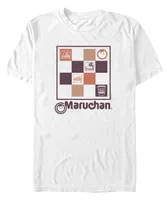 Fifth Sun Men's Maruchan Checkered Short Sleeve T-shirt