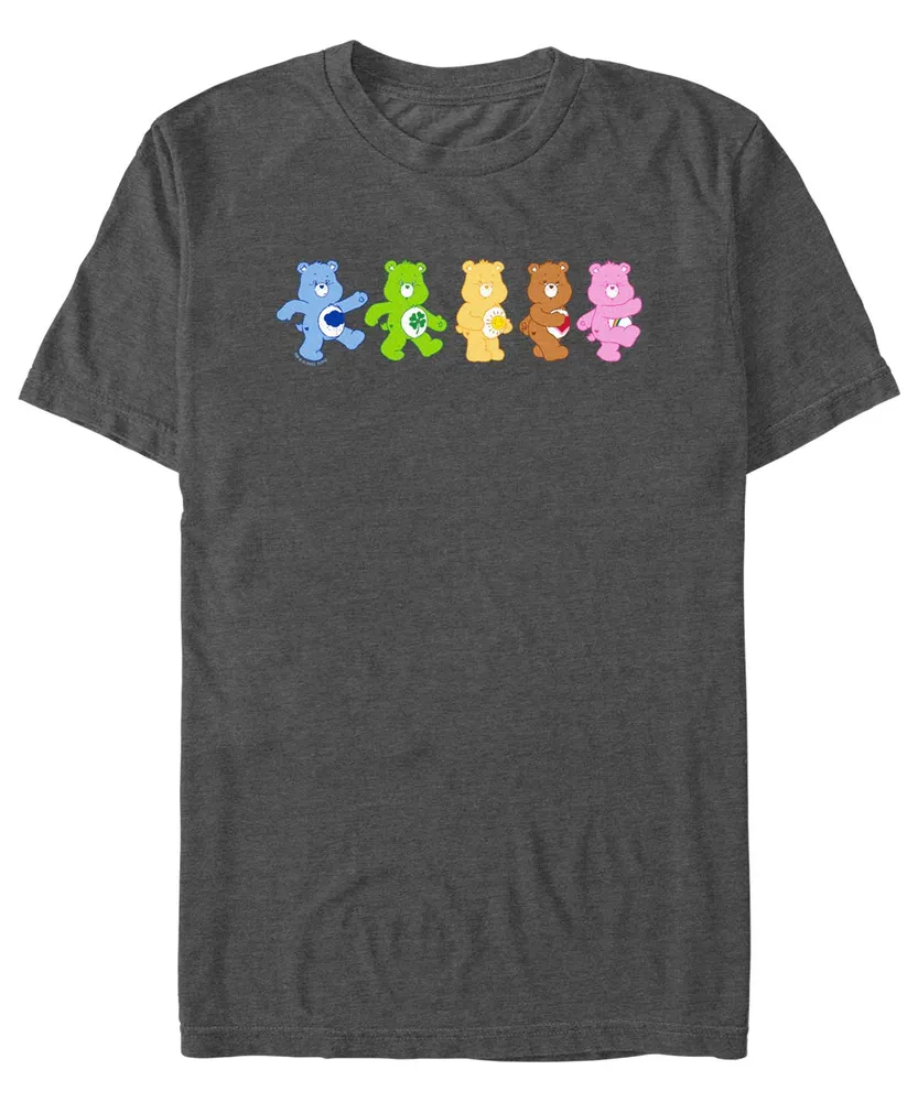 Fifth Sun Men's Care Bears Walk Short Sleeve T-shirt