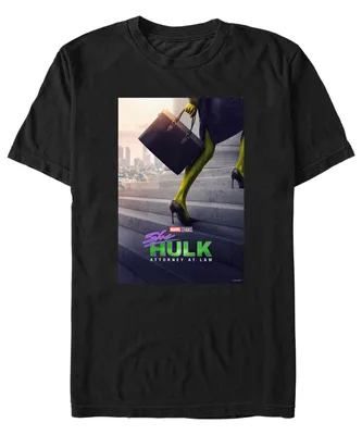 Fifth Sun Men's She Hulk Poster Short Sleeve T-shirt