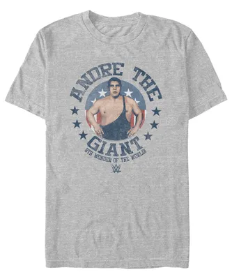 Fifth Sun Men's Wwe Andre Retro Giant Short Sleeve T-shirt