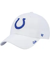 Women's '47 White Indianapolis Colts Team Miata Clean Up Adjustable Hat