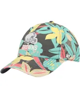 Women's '47 Charcoal Cleveland Browns Plumeria Clean Up Adjustable Hat