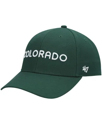 Men's '47 Brand Green Colorado Rockies City Connect Mvp Adjustable Hat