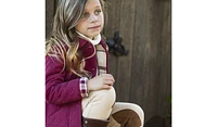 Hope & Henry Girls Quilted Barn Jacket