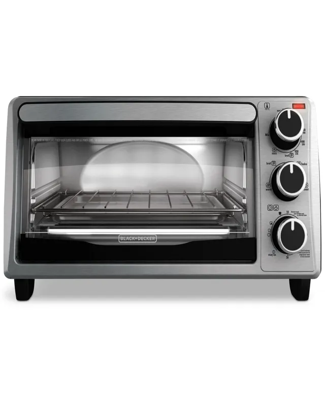 Black & Decker 6-Slice Toaster Oven - Macy's