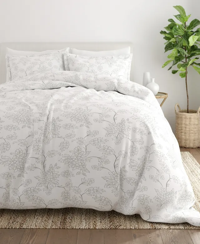 Ienjoy Home Elegant Designs Full/Queen Patterned Duvet Cover Set by the Home  Collection