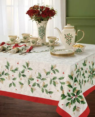 Lenox Holiday Tablecloth, 60" x 84"