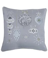 Pillow Perfect Velvet Ornaments Decorative Pillow