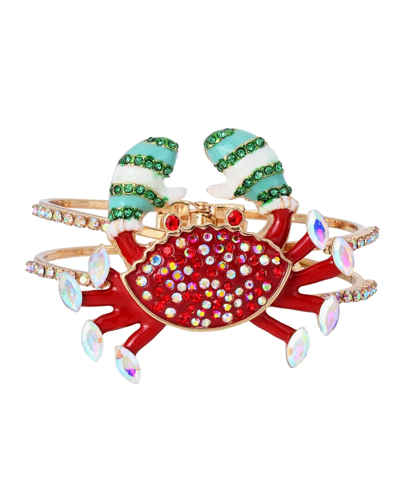 Betsey Johnson Crabby Bangle Bracelet