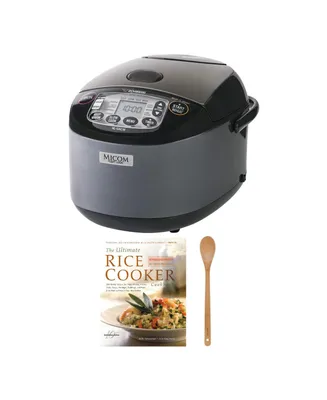 Zojirushi Umami Micom Rice Cooker With Rice Cooker Recipe Book And Bamboo Spoon