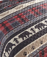 Donna Sharp Canoe Trip 4 Piece Quilt Set, King
