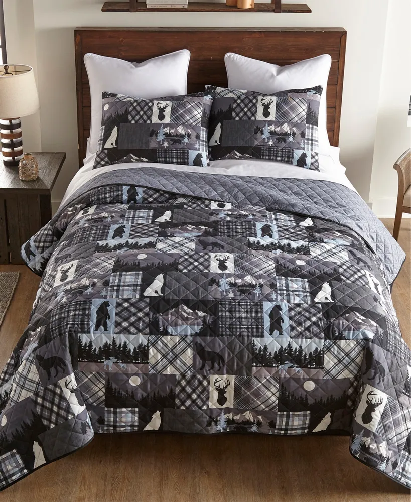 Donna Sharp Nightly Walk Piece Quilt Set