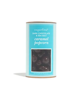 Sugarfina Dark Chocolate Sea Salt Caramel Popcorn Canister