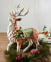 Fitz and Floyd Holiday Home Deer Figurine