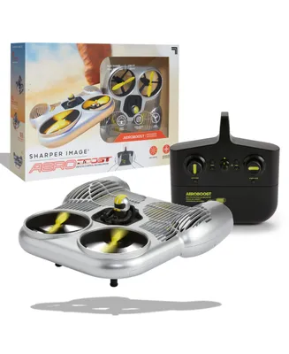 Sharper Image Toy Remote Control Aero Boost Racing Drone Set, 7 Piece