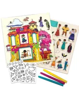 Disney's Encanto Wood Casita Activity Building Decorating Set, 11 Piece