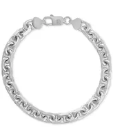 Esquire Men's Jewelry Cable Link Chain Bracelet, Created for Macy's