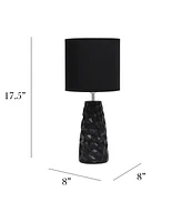 Simple Designs Sculpted Table Lamp