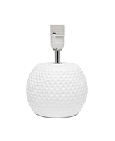 Simple Designs Studded Texture Table Lamp