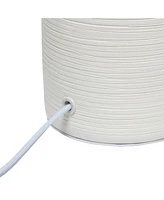 Simple Designs Textured Linear Table Lamp