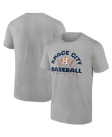 Seattle Mariners Fanatics Branded Iconic Go for Two T-Shirt - Heathered Gray