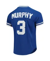 Men's Mitchell & Ness Dale Murphy Royal Atlanta Braves Cooperstown Mesh Batting Practice Jersey